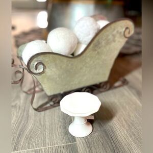 NEW Glossy White Cupcake Pedestal Display NWT 7 Available